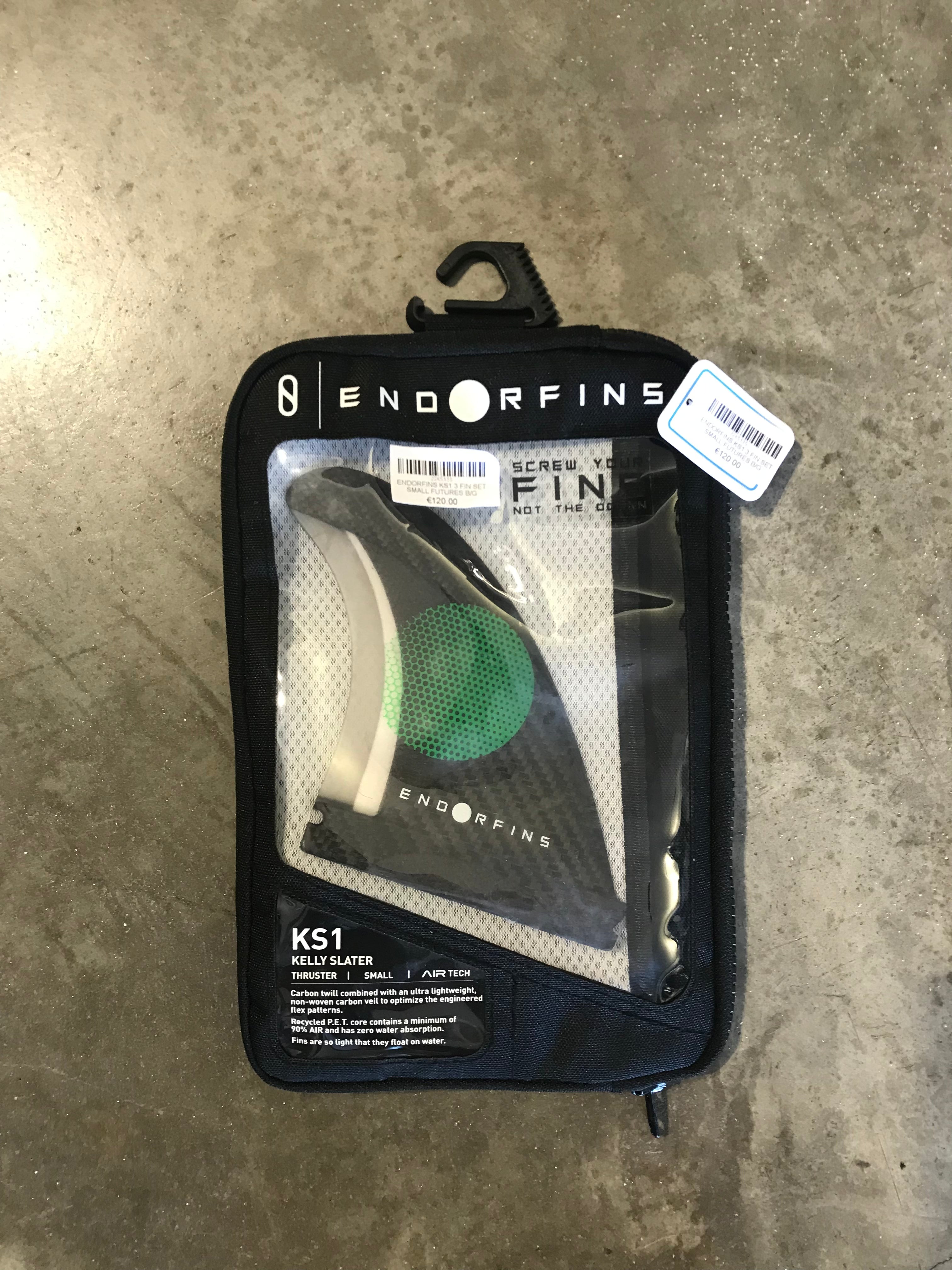 ENDORFINS KS1 3 FIN SET SMALL FCS B/G