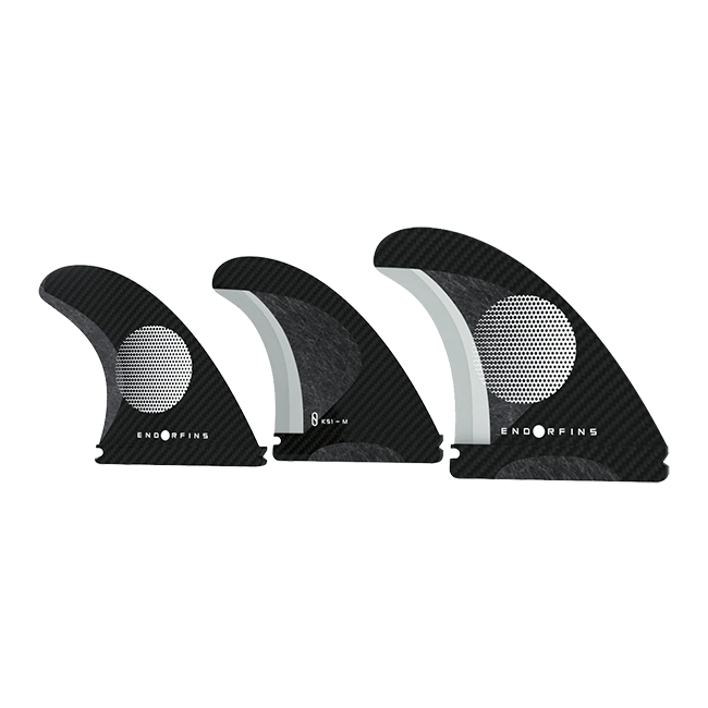 ENDORFINS KS1 3 FIN SET MEDIUM FCS B/W