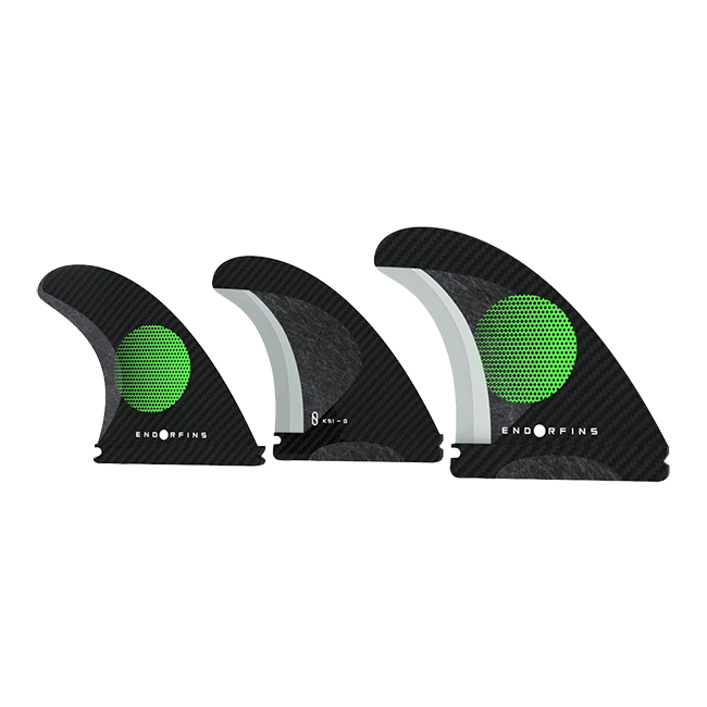 ENDORFINS KS1 3 FIN SET SMALL FCS B/G