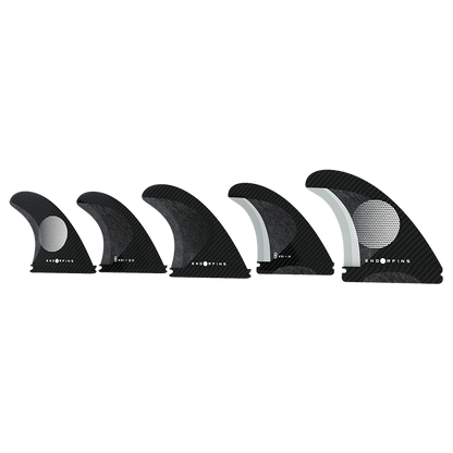 ENDORFINS KS1 5 FIN SET MEDIUM FCS B/W